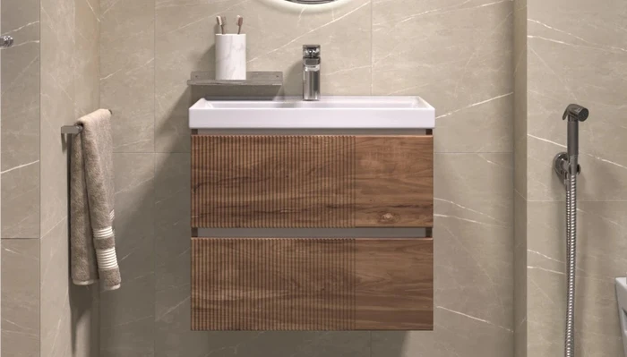 Тумба под раковину VELVEX навесная Mondi 600-0-2 (Madera Classica Slim) 359