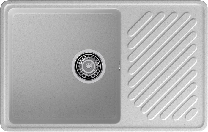 GranFest QUARZ (GF-ZL52) Мойка для кухни 760*480мм (серый) 52 серый