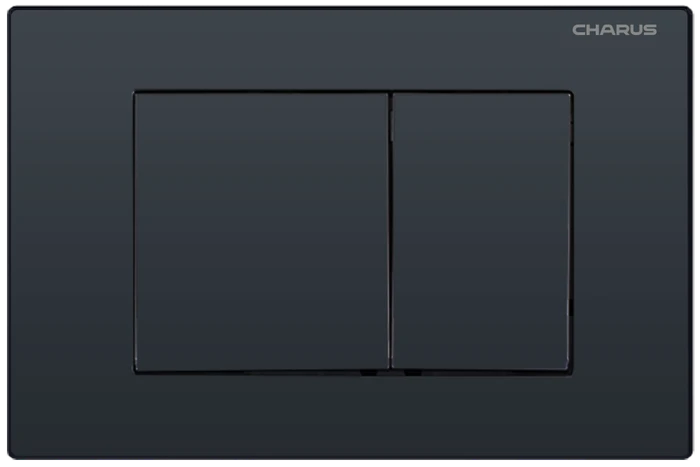 Клавиша для инсталляции CHARUS Minimalista FP.310.DW.01, черный матовый FP.310.DW.01
