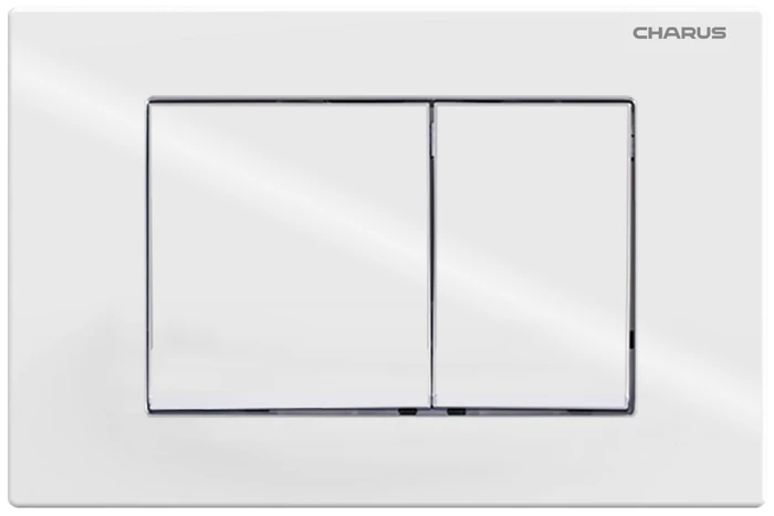 Клавиша для инсталляции CHARUS Minimalista FP.310.11.01, белый глянцевый FP.310.11.01