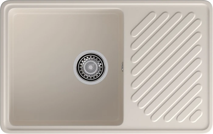 GranFest QUARZ (GF-ZL52) Мойка для кухни 760*480мм (белый) 52 белый