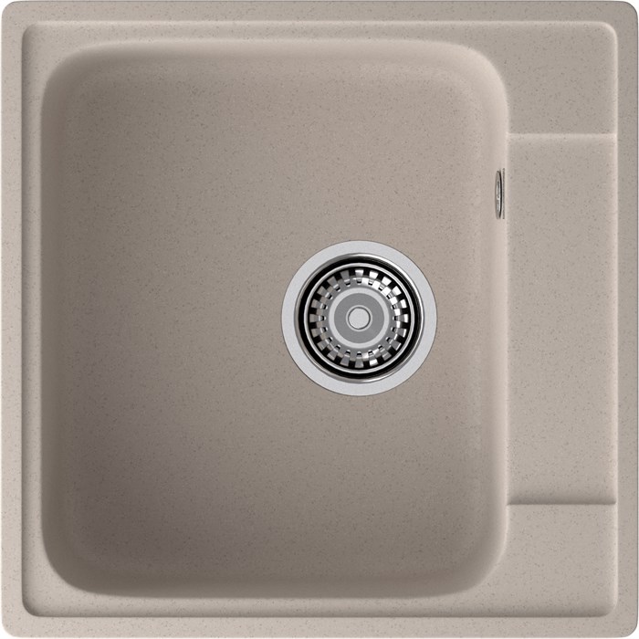 GranFest QUARZ (GF-Z48) Мойка для кухни 480*480мм (песок) 48 песочный - фото 43757