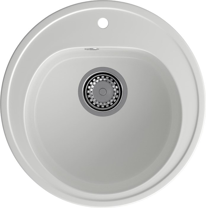 GRANFEST Мойка композит RONDO GF-R--510  508*505 мм  иней  арт.GF- R-510 иней - фото 43806