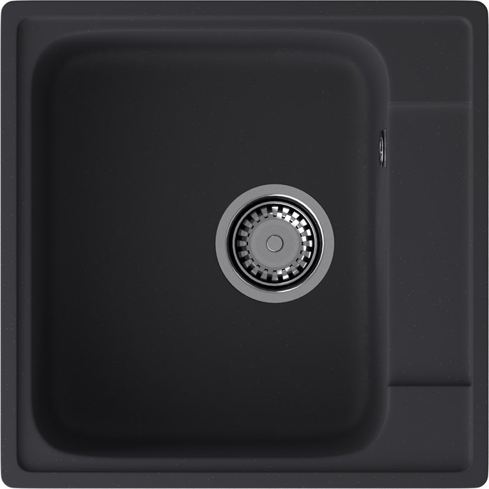 GranFest QUARZ (GF-Z48) Мойка для кухни 480*480мм (черный) 48 черный - фото 43862