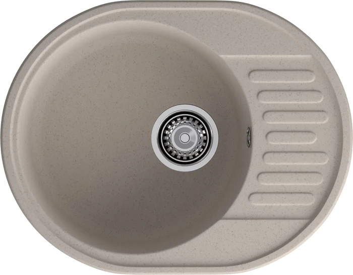 GranFest QUARZ (ECO-58) Мойка чаша+кр 620*480 (песок) 58 песочный