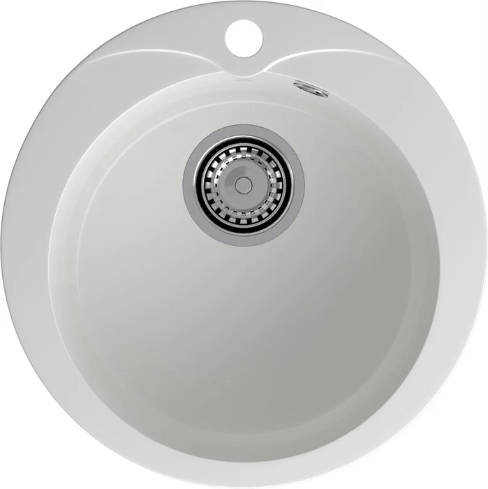 GRANFEST Мойка композит RONDO GF-R--480 D=475 мм иней арт.GF- R-480 иней