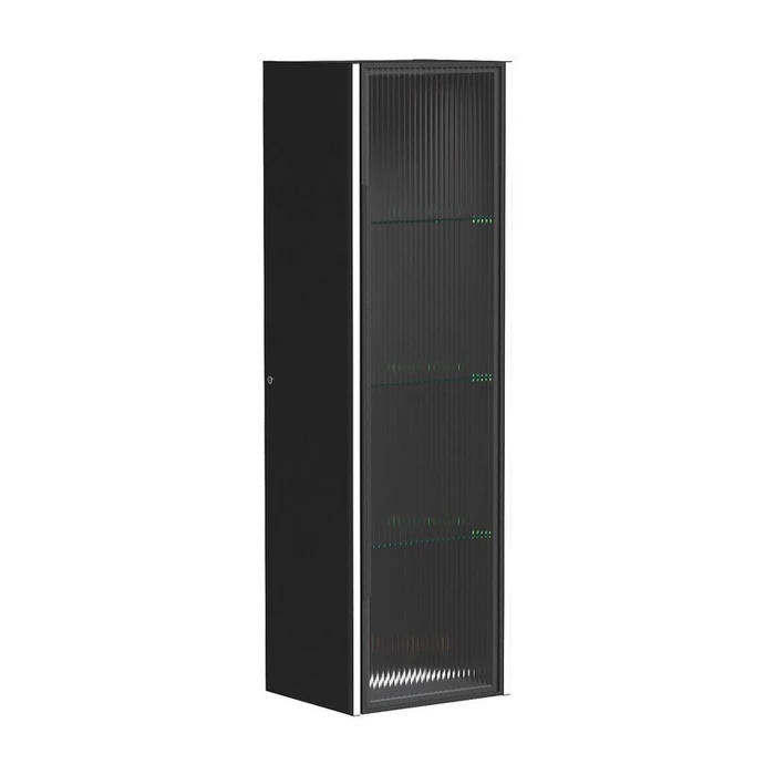 Пенал подвесной EQUIL Stoune 36 универсальный, дуб черный (ppSTOUNE36.R/L-35) ppSTOUNE36.R/L-35
