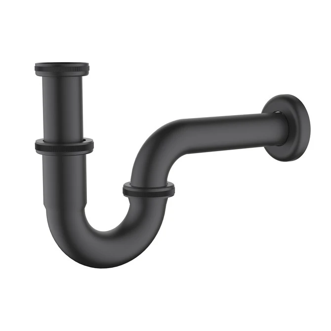 Сифон для раковины 961/03L Черный 958/03L