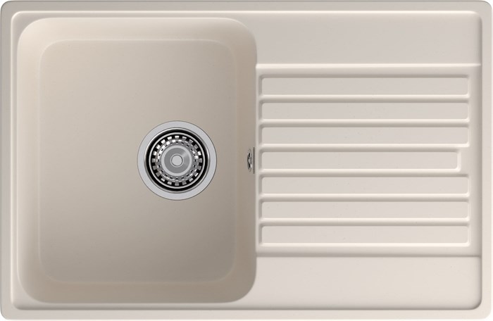 GranFest QUARZ (ECO-78) Мойка чаша+кр 740*480 (белый) 78 белый - фото 44054