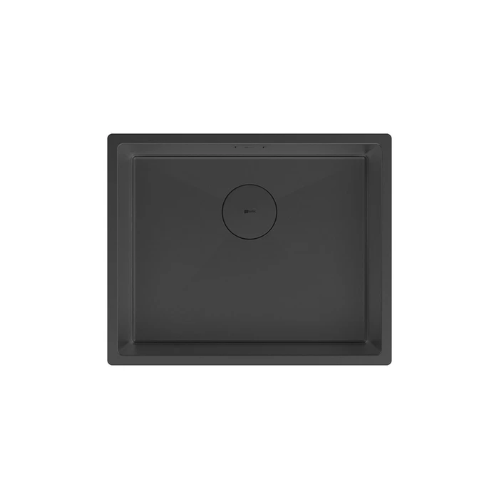 Кухонная мойка Lemark OLANGA 540 прямоугольная из нержавеющей стали цвет Черный матовый 9932128