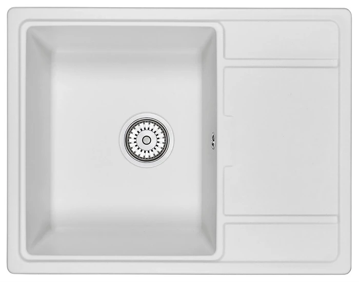 Кухонная мойка GRANULA (6503, АРКТИК) 6503, АРКТИК