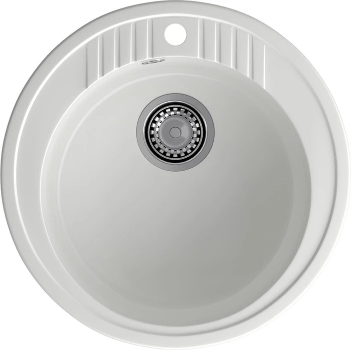 GRANFEST Мойка композит RONDO GF-R--520  D=520 мм  иней  арт.GF- R-520 иней