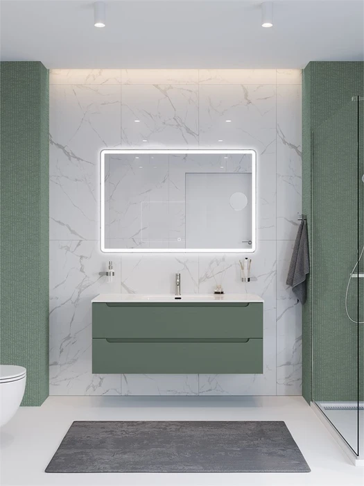Тумба с раковиной подвесная BelBagno ЭТНА (ETNA) 120 Еловый Матовый, раковина BB1200ETL BB1200ETL;ETNA-1200-2C-SO-VO