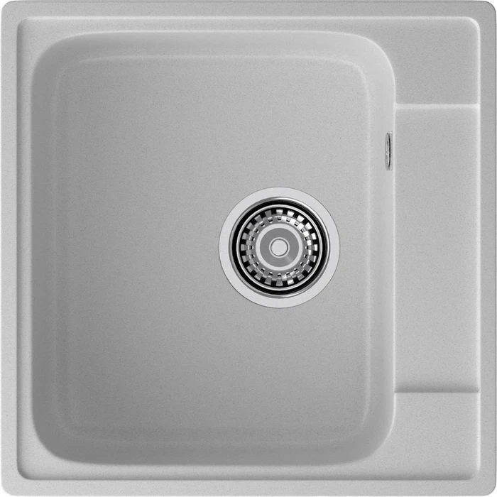 GranFest QUARZ (GF-Z48) Мойка для кухни 480*480мм (серый) 48 серый