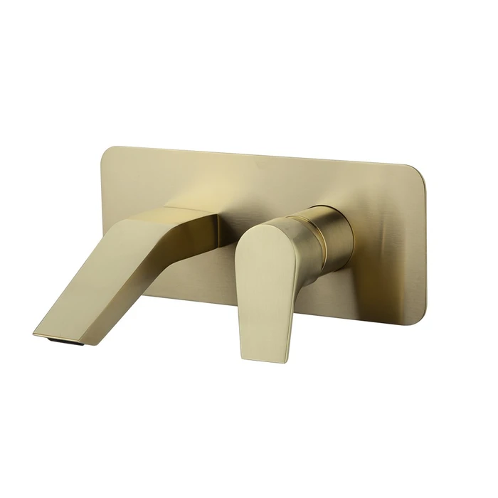 Встраиваемый смеситель для раковины с каскадным изливом URBAN CHIC 212001OC  золото 212001OC