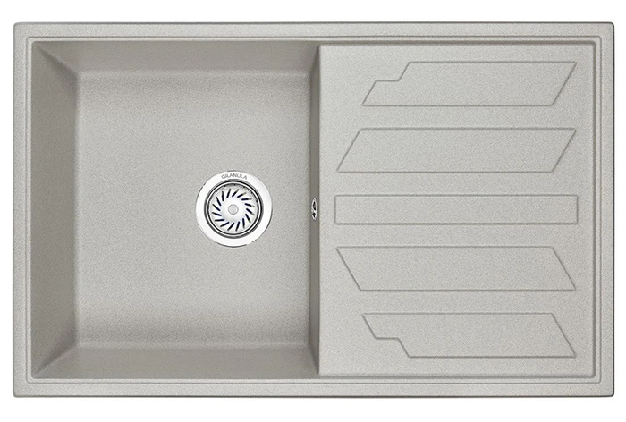 Кухонная мойка GRANULA (8002, БАЗАЛЬТ) 8002, БАЗАЛЬТ