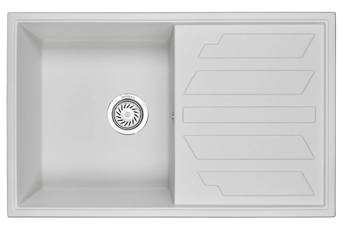 Кухонная мойка GRANULA (8002, АРКТИК) 8002, АРКТИК