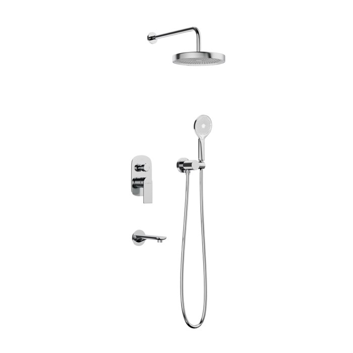 Душевая система TOKITO RAIN хром (TOK-RAI-1020) TOK-RAI-1020 - фото 45460