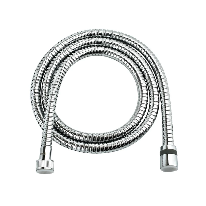 Шланг душевой двухзагибный 2 м, стальной, хром. LEMARK LE8031S