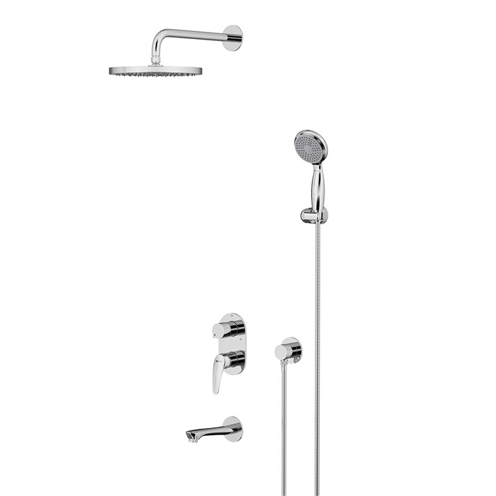 Смеситель Lemark Linara LM0422C для ванны и душа, встраиваемый LM0422C - фото 45628
