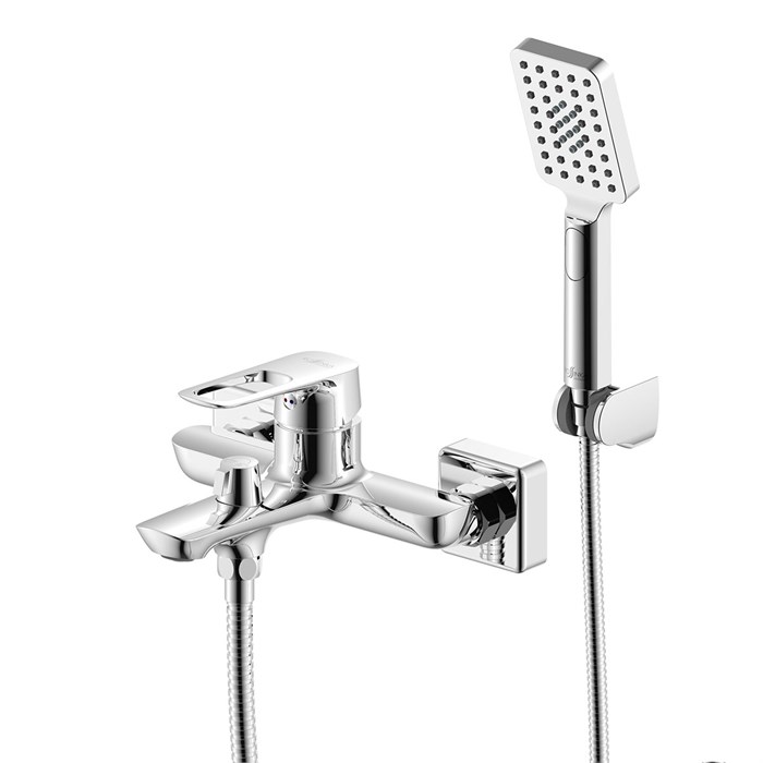RS46 Смеситель для ванны, монолит.излив, р/ОД, хром, ROS, RS46-30 RS46-30 - фото 45638