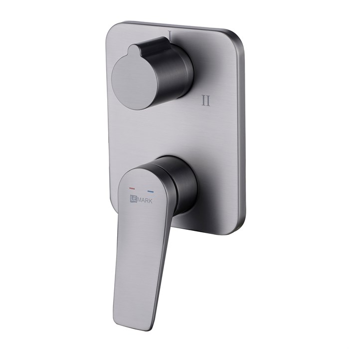 Bronx Смеситель для раковины,  встр.,р/ОД графит, LM, LM3728GM LM3728GM - фото 45716