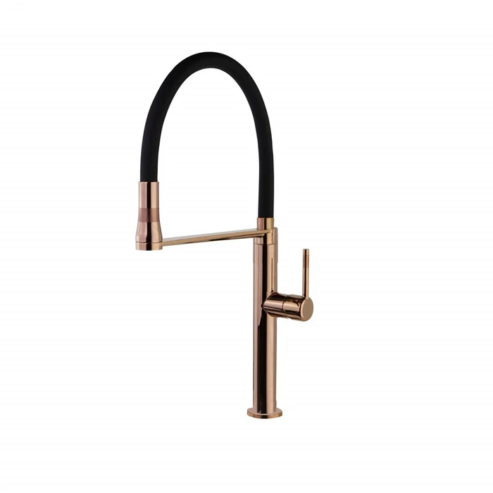 Смеситель для кухни с магнитным держателем и гибким изливом KITCHEN MAGNET 388801МАСU медь 388801MACU