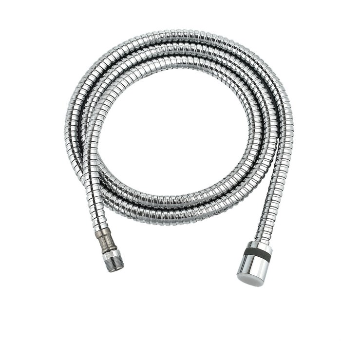 Шланг гибкий 1,5 м для лейки кухонного смесителя, 1/2"-M15, EPDM-сталь, хром. LEMARK LE8036S - фото 46092