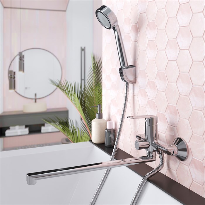 Смеситель для ванны TOKITO KANDA хром (TOK-KAN-1015) TOK-KAN-1015 - фото 46153