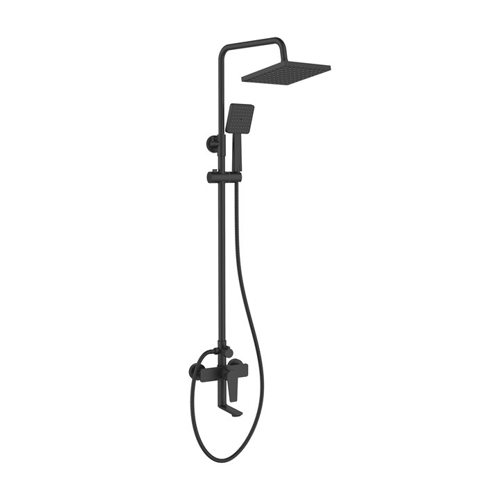 Душевая система TOKITO RAIN черный (TOK-RAI-1014BL) TOK-RAI-1014BL - фото 46712