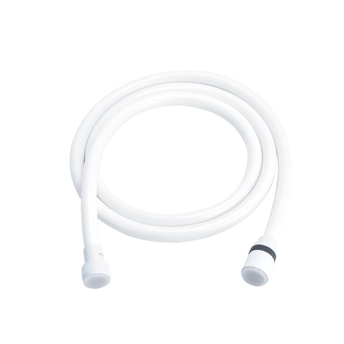 Шланг душевой ПВХ 1,5 м, TURN-FREE, белый, блистер. LEMARK LE8026P-White - фото 47318