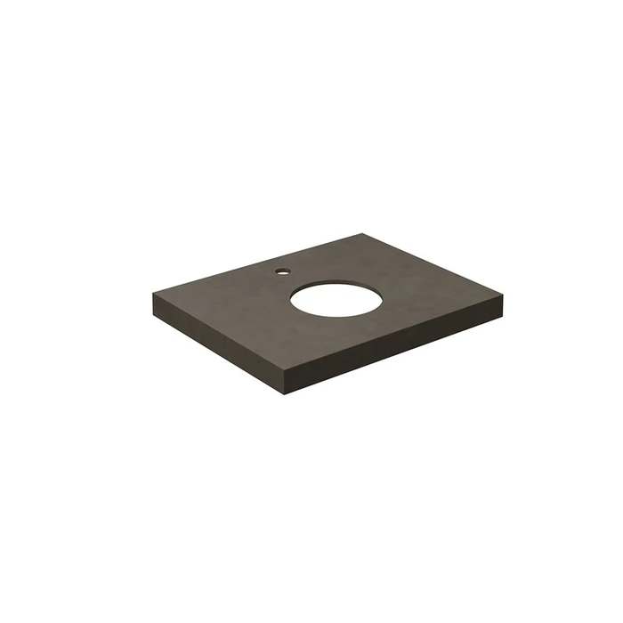Столешница из керамогранита Про Чементо 60x48, коричневая матовая CN60.DD507020R