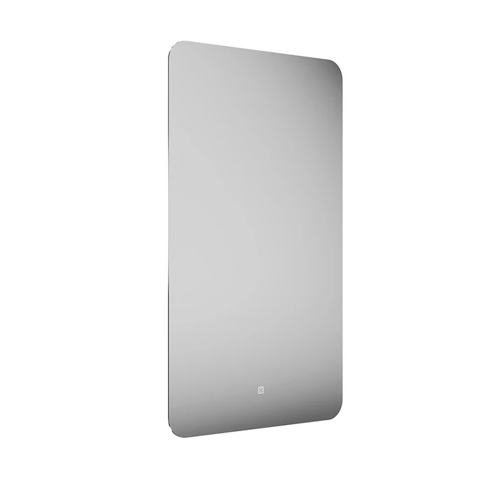 Зеркало Pro/Про с подсветкой LED 50, белый PRO.mi.50\WHT