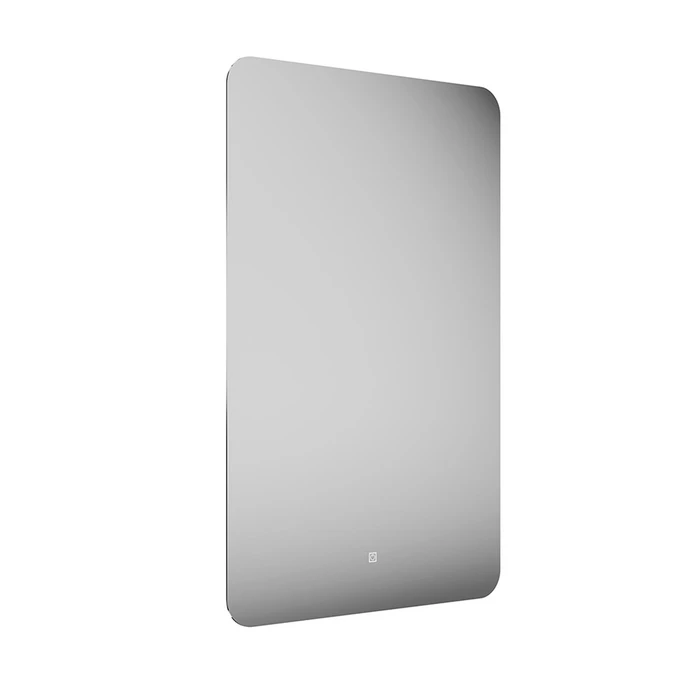 Зеркало Pro/Про с подсветкой LED 55, белый глянцевый PRO.mi.55\WHT