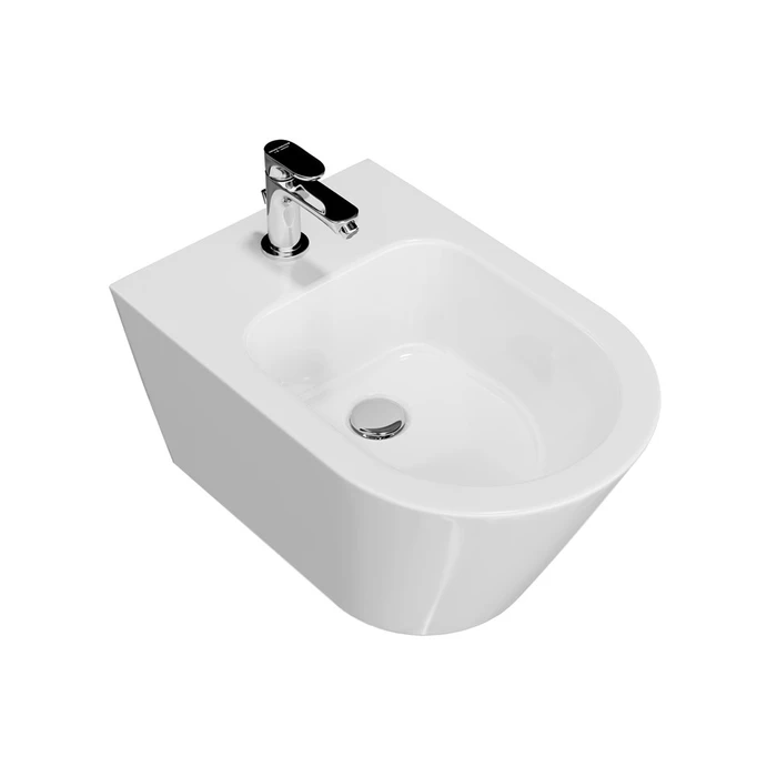 Биде Plaza Modern/Плаза Модерн подвесное, белый глянцевый PLM.bidet.02
