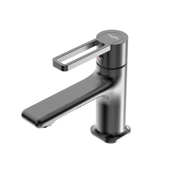 Смеситель для раковины TOKITO KUDO черный (TOK-KUD-1011) TOK-KUD-1011 - фото 47479