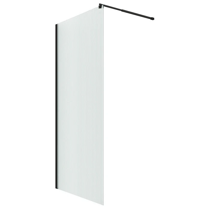 Душевая перегородка Loranto Walk-in 100х200 CS-Z02B-100 профиль черный матовый CS-Z02B-100