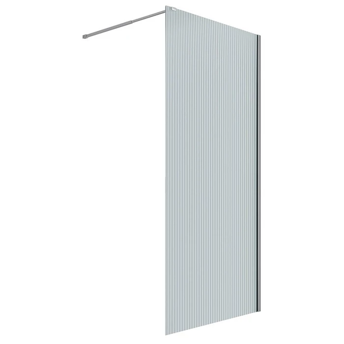 Душевая перегородка Loranto Walk-in 130х200 CS-Z02С-130 профиль хром CS-Z02C-130