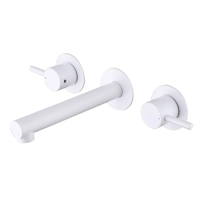 Смеситель ABBER Emotion AF88121W скрытого монтажа для раковины, белый матовый AF88121W