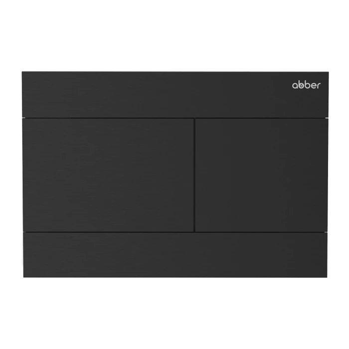 Кнопка смыва ABBER AC0127MB черная матовая AC0127MB