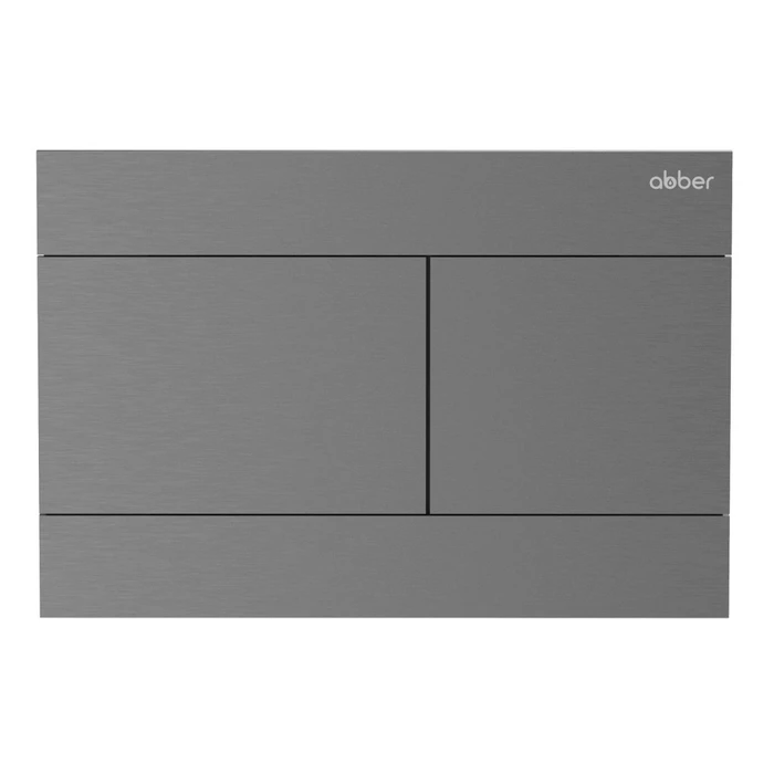 Кнопка смыва ABBER AC0127NG оружейная сталь AC0127NG