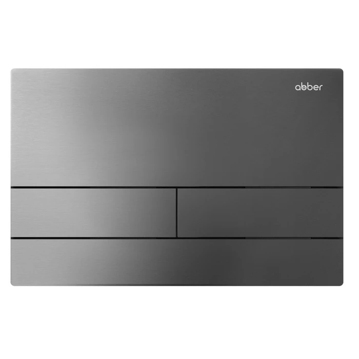 Кнопка смыва ABBER AC0128NG оружейная сталь AC0128NG