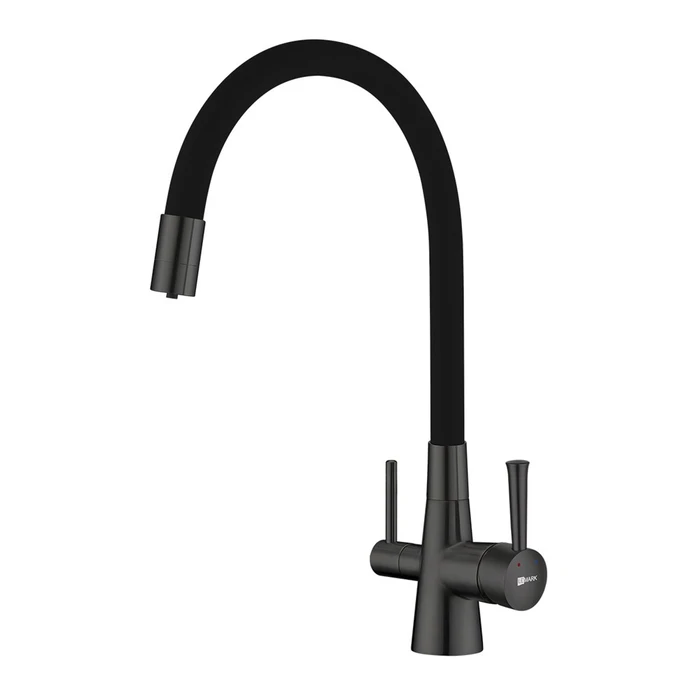 Comfort Смеситель для кухни, гиб.излив 228мм фильтр.воды, р/ОД, графит, LM, LM3075GM LM3075GM