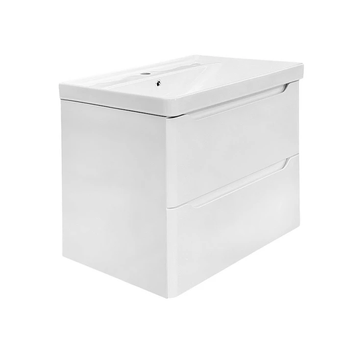 Комплект Azario Тумба Лотос 70/2 подвесная с раковиной Монте 70 CS00083930 CS00083930