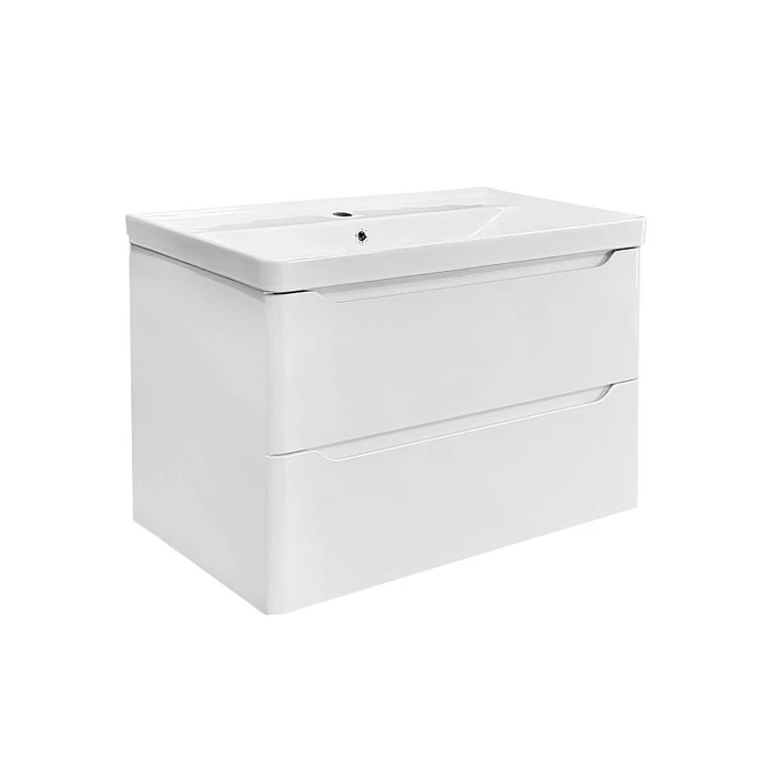 Комплект Azario Тумба Лотос 80/2 подвесная с раковиной Монте 80 CS00083931 CS00083931
