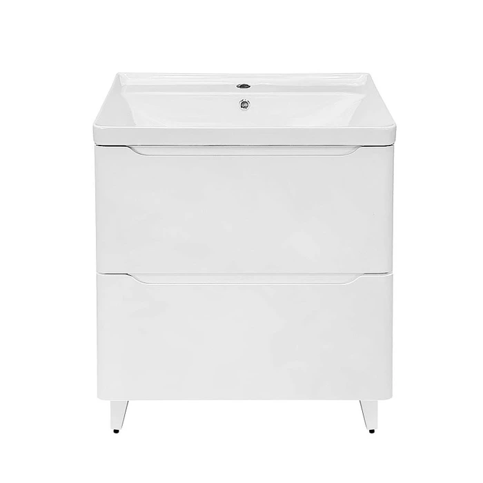 Комплект Azario Тумба Лотос 70/2 Н напольная с раковиной Монте 70 "AZ-MONTE 70" CS00106602 CS00106602