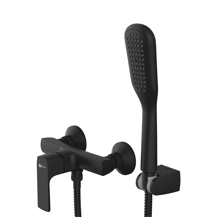 Ursus Смеситель для душа, без излива р/ОД, черный, LM, LM7203BL LM7203BL - фото 48940