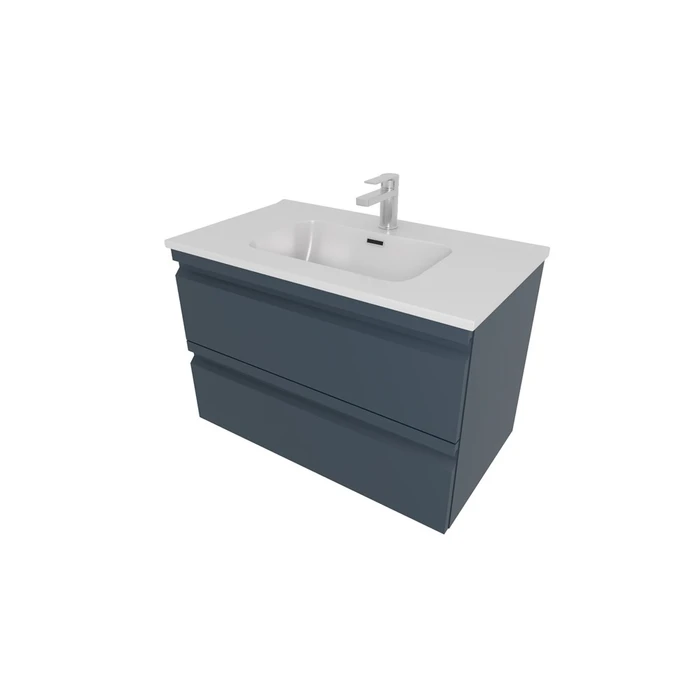 Тумба с раковиной для ванной AQ77080-MG серый матовый, 815х545х460 AQ77080-MG