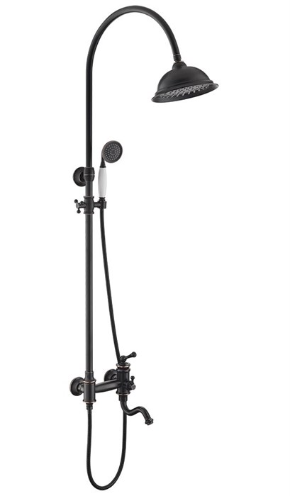 Душевая стойка Timo Adelia SX- 6010/04 black-antique 4620760395824 - фото 49840