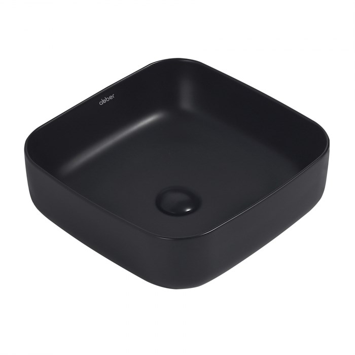 Раковина накладная ABBER Rechteck AC2211MB черная матовая 4603757428033 - фото 50046